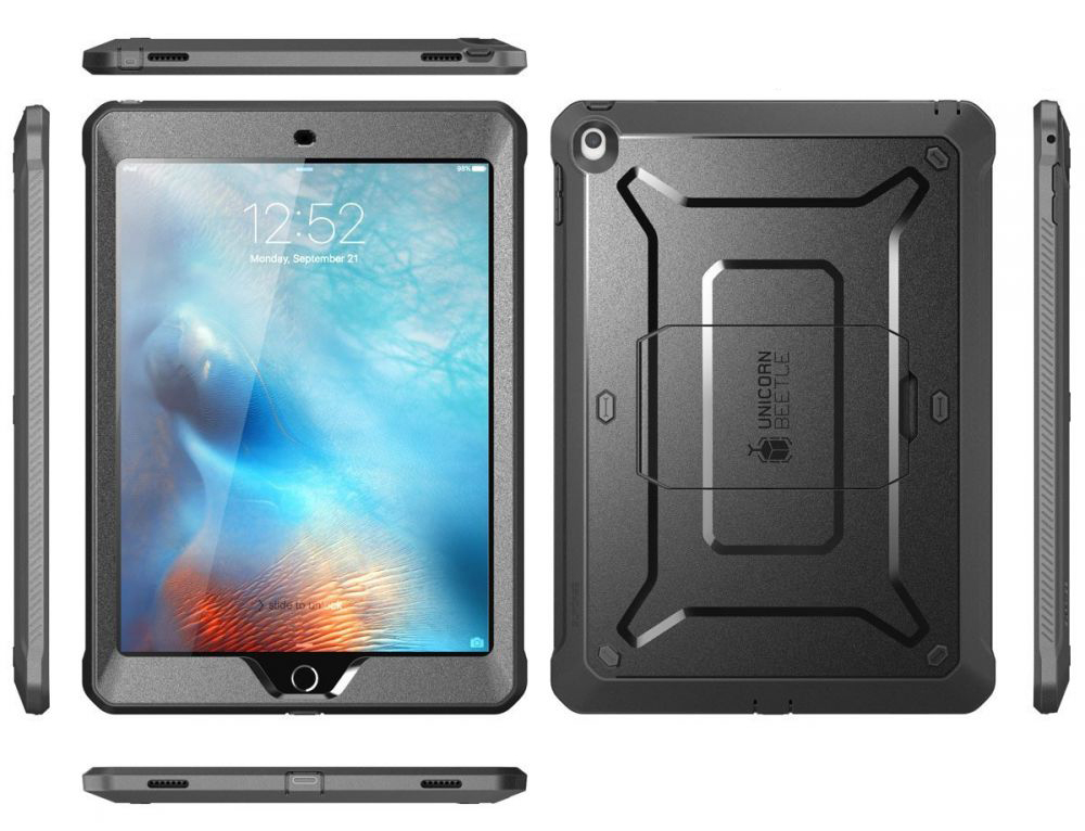 Etui pancerne Supcase Unicorn Beetle Pro do Galaxy Tab S3 9.7, czarne. 
